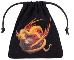 Dragon Black & Adorable Dice Bag